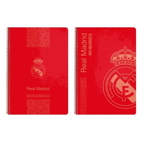 Cahier à Spirale Real Madrid C.F. 511957066 Rouge A4 14,99 €