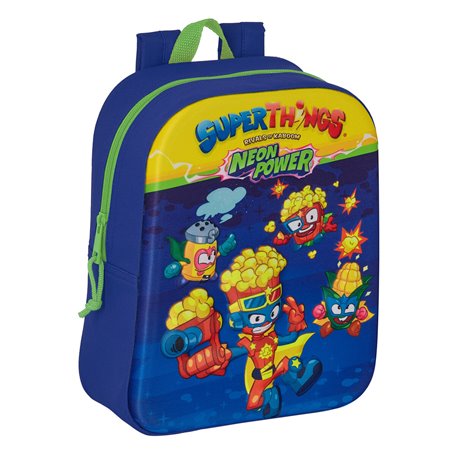 Cartable SuperThings 3D Bleu Multicouleur 22 x 27 x 10 cm 25,99 €