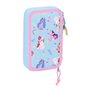 Plumier double My Little Pony Wild & free 12.5 x 19.5 x 4 cm Bleu Rose ( 32,99 €