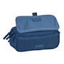 Trousse Fourre-Tout Triple Safta 21,5 x 10 x 8 cm Blue marine 27,99 €