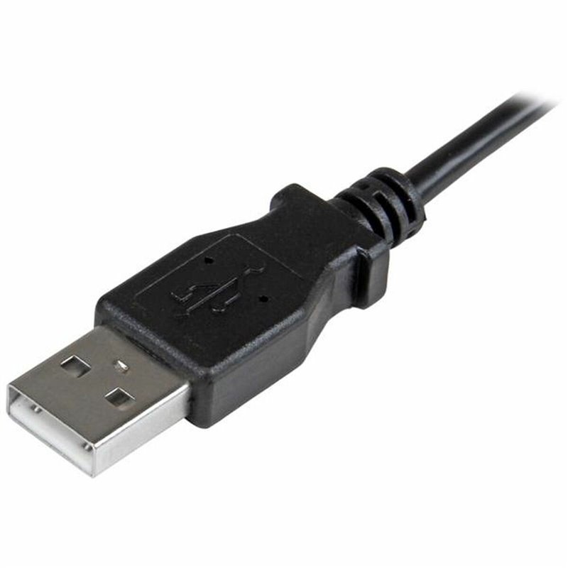 Image secondaire de Startech.com Câble de charge et synchronisation Micro USB de 1 m - USB-A vers Micro-B à angle droit - M/M - 0,25 mm²