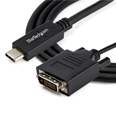 Adaptateur USB C vers DVI Startech CDP2DVIMM2MB Noir 51,99 €
