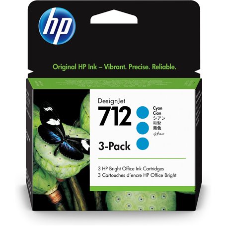 Cartouche d'encre originale HP 3ED77A Cyan 179,99 €