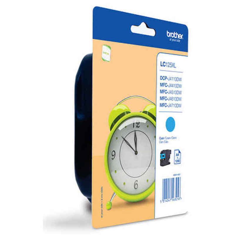 Brother LC-125XLCBP cartouche d'encre 1 pièce(s) Original Cyan