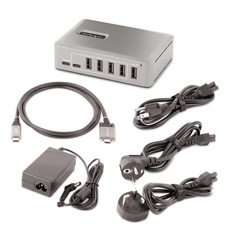 Image secondaire de Hub USB Startech 10G8A2CS-USB-C-HUB