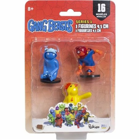 Figurine daction Lansay Gang Beasts Lot 2 4,5 cm 3 Pièces 43,99 €