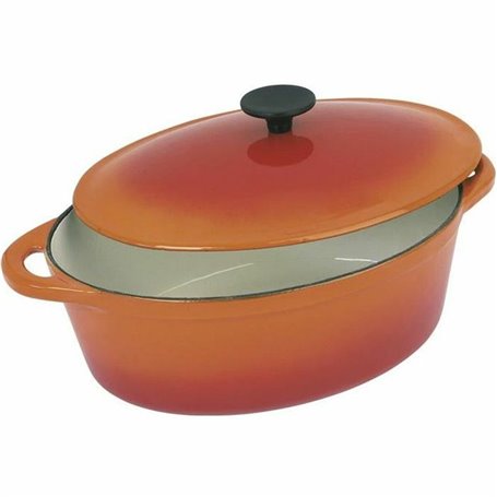 Casserole Crealys Orange 9 L Ø 37 cm Acier émaillé 159,99 €