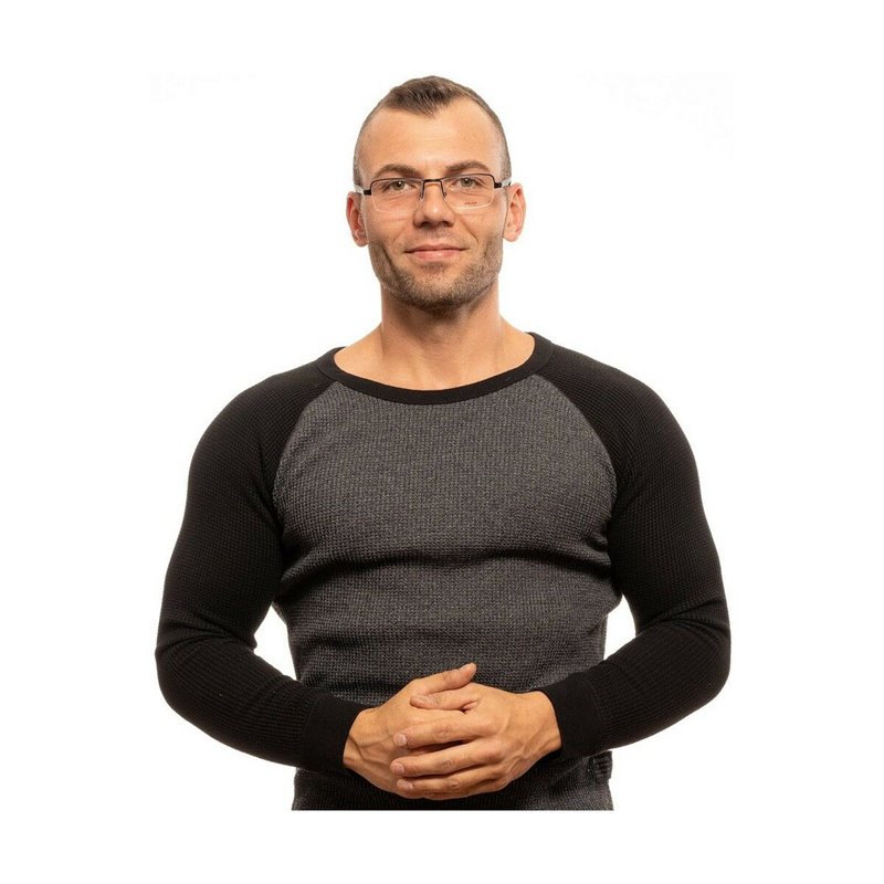 Monture de Lunettes Homme Police Noir Ø 52 mm