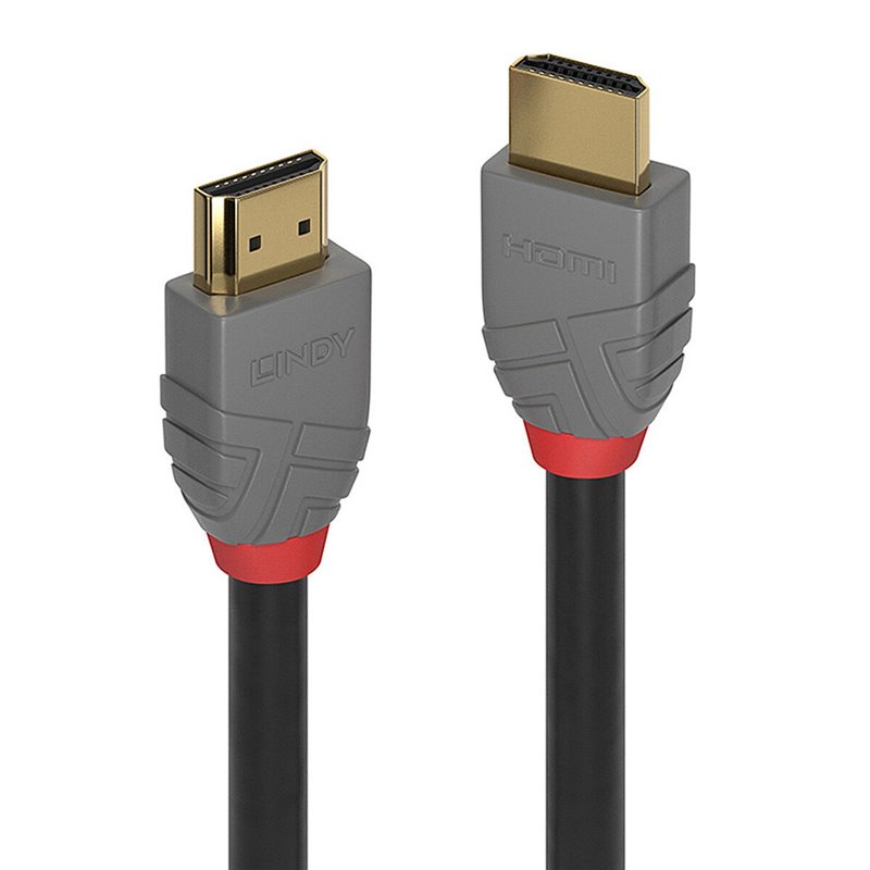 Lindy 36966 câble HDMI 7,5 m HDMI Type A (Standard) Noir, Gris