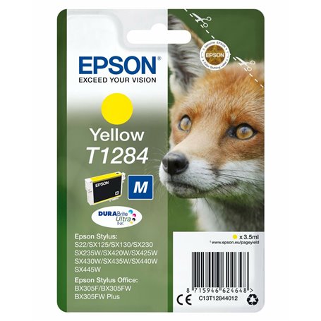 Cartouche d'encre originale Epson C13T12844022 Jaune 26,99 €