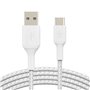 Câble USB A vers USB C Belkin CAB002BT2MWH 2 m Blanc 36,99 €