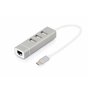 Hub USB Digitus DA-70253 Gris Aluminium 32,99 €