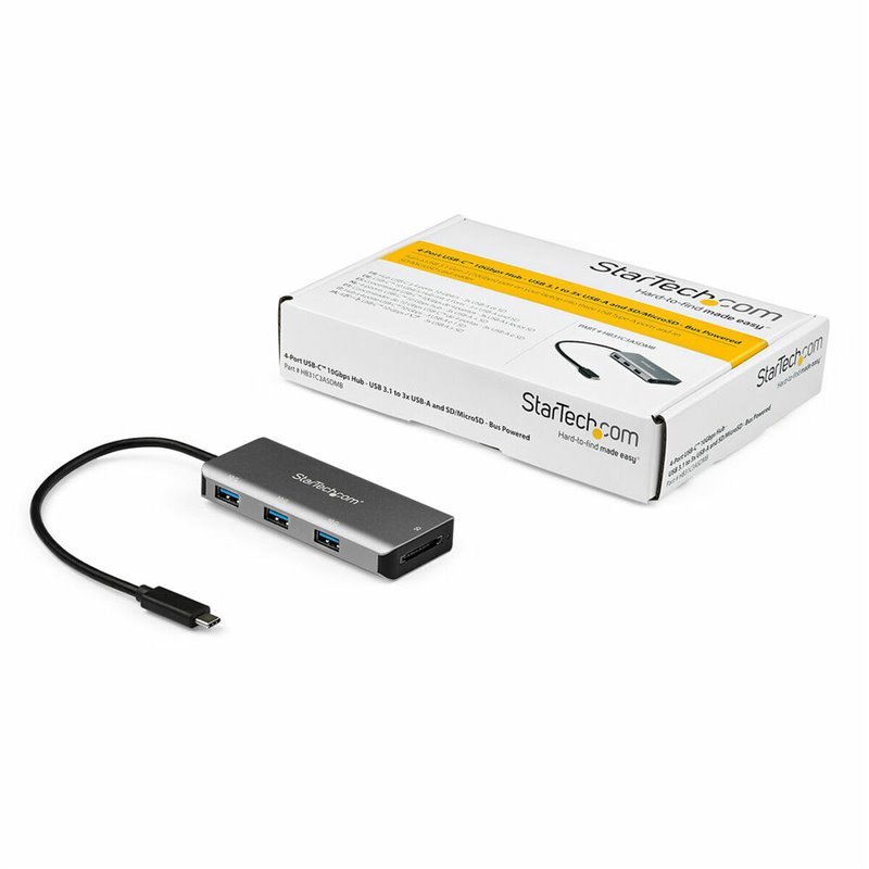 Image secondaire de Hub USB 3 Ports Startech HB31C3ASDMB Argent