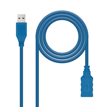 Câble Rallonge à USB NANOCABLE 10.01.0902-BL 2 m 17,99 €
