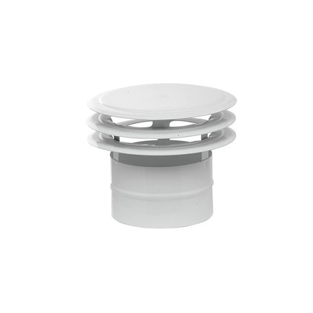 Déflecteur de ventilation Mirtak Acier émaillé À disques Ø 120 mm Blanc 21,99 €