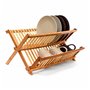 Égouttoir pour Évier 5five Pliable Naturel Bambou (42 x 33,5 x 25,5 cm) 34,99 €