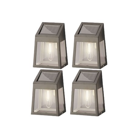 Applique Murale Lumineo 898174 Solaire Lumière LED 4 Unités 5 Lm 144,99 €