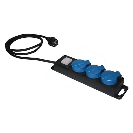 Rallonge 3 prises Schuko avec interrupteur Solera V1049 1,5 m 16 A 33,99 €