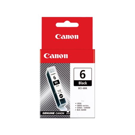 Cartouche d'encre originale Canon BCI-6BK Noir 25,99 €