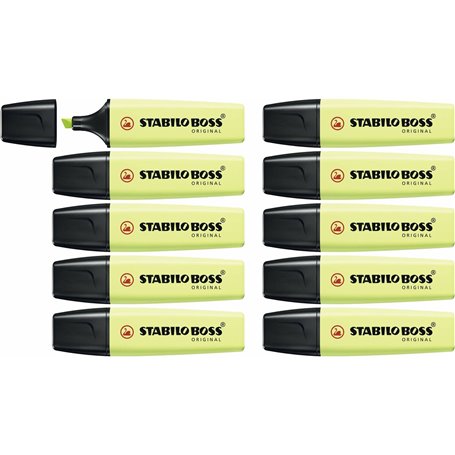 Marqueur fluorescent Stabilo Boss Vert citron (10) 22,99 €