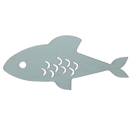 Cadre Requin 36,2 x 15,88 cm Métal Bleu clair 20,99 €