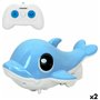 Bateau radiocommandé Colorbaby Dauphin (2 Unités) 58,99 €