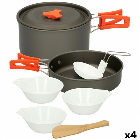 Ensemble de Cuisine Aktive 16 x 8,9 x 16 cm Aluminium Plastique (4 Unité 102,99 €