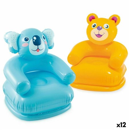 Fauteuil gonflable Intex HAPPY ANIMAL 66 x 79 x 64 cm (12 Unités) 109,99 €