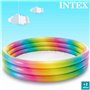 Pataugeoire gonflable pour enfants Intex Multicouleur Anneaux 147 x 33 x 142,99 €