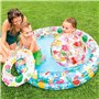 Pataugeoire gonflable pour enfants Intex Tropical Anneaux 122 x 25 cm 15 169,99 €