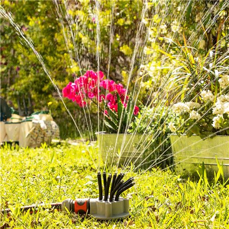 Asperseur dArrosage 360° pour Jardin Klerdden InnovaGoods 36 jets 19,99 €