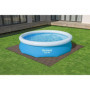 BESTWAY Tapis de sol effet bois carré 50.8cm 47,99 €