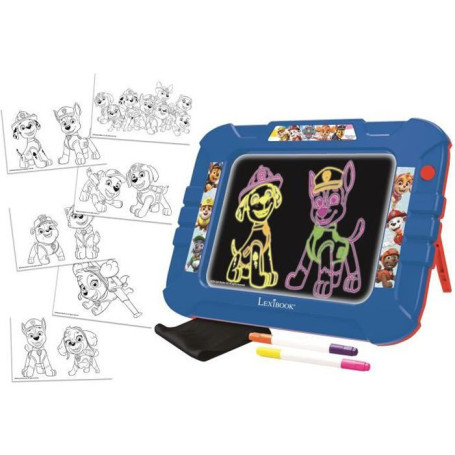 PAT' PATROUILLE - Ardoise a dessiner lumineuse néon avec feutres et mode 32,99 €