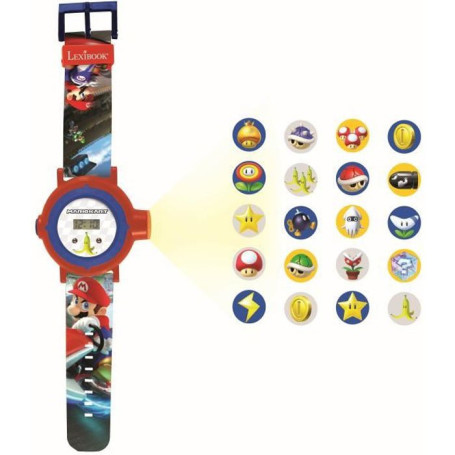 MARIO KART Montre digitale avec projection de 20 images - LEXIBOOK 24,99 €