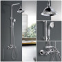 ROUSSEAU Colonne de douche avec robinet mélangeur Retro - Chrome 159,99 €