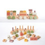 TINY LOVE. Train a empiler en bois. a partir de 18 mois. Boho Chic 49,99 €