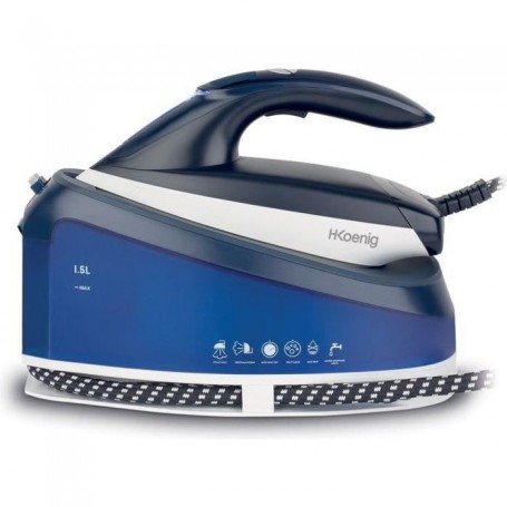 Fer à vapeur vertical Hkoenig 2200 W Bleu