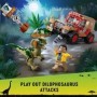 Playset Lego Jurassic Park 30th Anniversary 76958 Dilophosaurus Ambush 211 Pièces