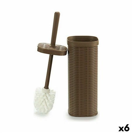 Brosse de salle de wc Stefanplast Elegance Beige Plastique 11,5 x 40,5 x