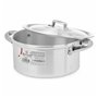 Casserole avec Couvercle Argenté Aluminium (10 Unités)