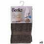 Serviette de toilette Gris 30 x 50 cm (12 Unités)