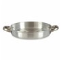 Poêle Argenté Aluminium 25 x 4,5 x 33 cm (12 Unités)