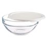 Panier-repas rond avec couvercle Chefs Blanc 595 ml 14 x 6,3 x 14 cm (6 