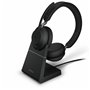 Casques avec Microphone Jabra 26599-999-889        Noir