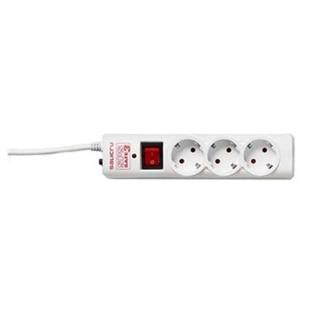 Rallonge 3 prises Schuko avec interrupteur Salicru 680BA000001 (1,5 m)