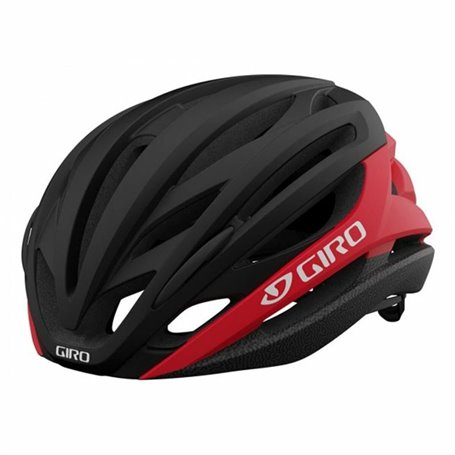 Casque de Cyclisme pour Adultes Giro  Syntax Noir/Rouge L