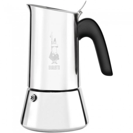 Cafetière Italienne Bialetti New Venus Argenté Bois Acier inoxydable 240 ml 6 Tasses