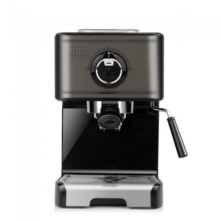 Café Express Arm Black & Decker ES9200010B Noir Argenté 1,2 L