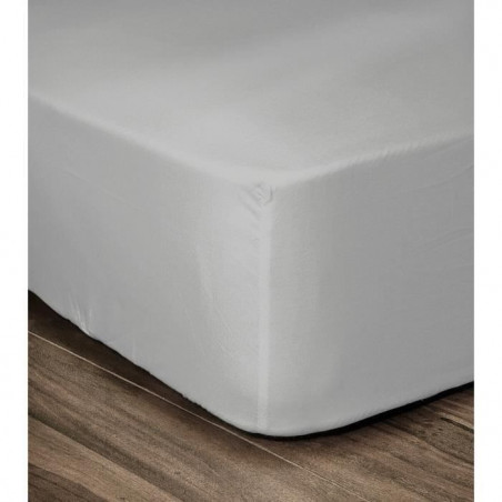LOVELY HOME Drap Housse 100% coton 180x200x25 cm gris clair 22,99 €