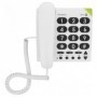 Doro PhoneEasy 311c Téléphone Filaire Blanc Grosses Touches Senior Aide